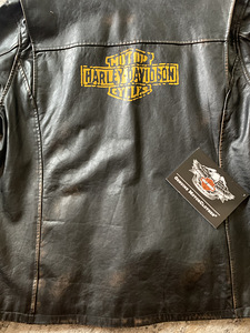 Harley Davidson nahktagi, originaal, suurus 2XL (6 foto / 6)