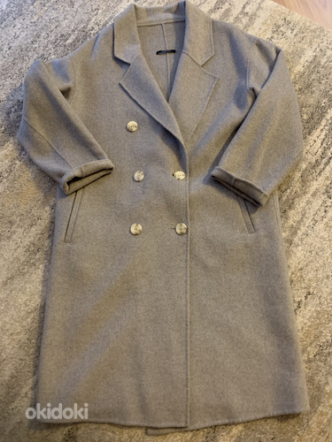 Полушерстяное пальто Zara, р.S-M (фото #1)