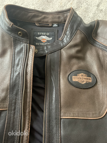 Куртка кожаная Harley Davidson ( оригинал) , р.2XL (фото #4)