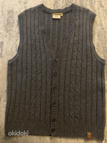 Camel meeste villane vest,XL- XXL