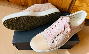 ECCO Soft 7 nahast moetennised nr 42 helebeezikas-roosad (2 foto / 3)
