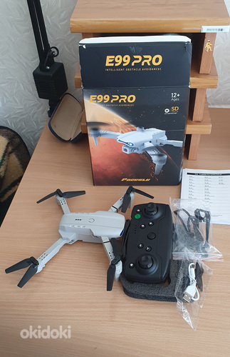 E99 PRO DRON и видекамера WIFI V380PRO