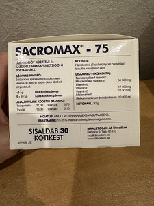Sacromax 75 (3 foto / 6)