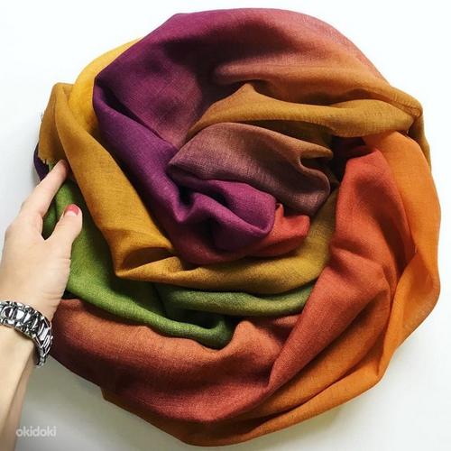 Павлопосадский шарф 230x80 см (фото #1)