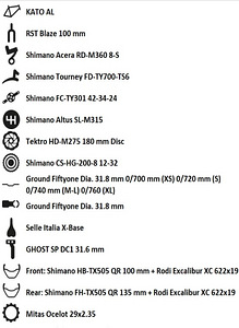 Uus Maastikuratas Ghost Kato Essential 29'' (2 foto / 2)
