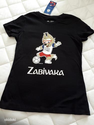 Новая футболка чемпионата мира по футболу 2018 в России, S/M (фото #1)