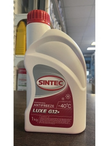 ANTIFREEZE SINTEC LUX PROFESSIONAL G12+ 1kg антифриз (2 фото из 2)
