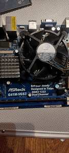 Asrock G41m-vgs3 +Intel® Core™2 Quad Q9550 (1 foto / 2)