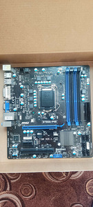 MSI B75MA-P45 | Defekt | (2 foto / 4)