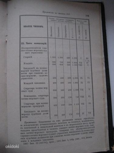 Haruldane raamat 1886 ALEXANDER 3 MEREMÄÄRUSE KOODEKS (foto #6)