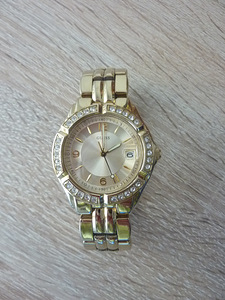 GUESS ОРИГИНАЛЬНЫЕ ЧАСЫ С КРИСТАЛЛАМИ НОВАЯ БАТАРЕЯ