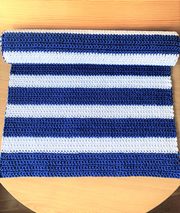 Uus puuvillane makramee nöörist heegeldatud vaip 150x65 cm (5 foto / 9)
