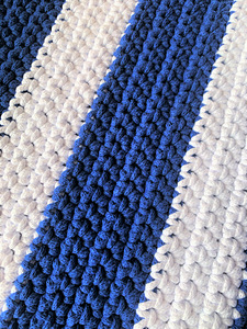 Uus puuvillane makramee nöörist heegeldatud vaip 150x65 cm (7 foto / 9)
