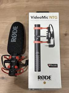 Rode VideoMic NTG kaameramikrofon (1 foto / 1)