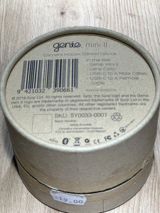 Motoriseeritud statiivipea Syrp Genie Mini II (2 foto / 3)