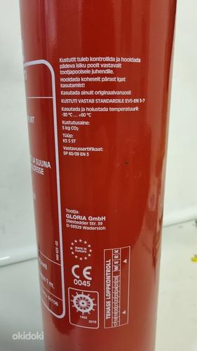 Глория углекислотный огнетушитель 5 кг CO2/89B (фото #2)