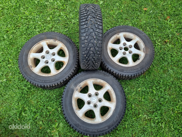 Hankook Winter I*Pike RS2 W429 195/65R15 naelrehvid velgedel