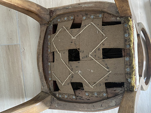 Vintage rokokoo tool (3 foto / 10)