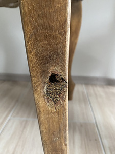 Vintage rokokoo tool (7 foto / 10)