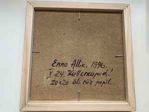 Enno Allik “Kullerkupud” 1996 Õli (4 foto / 5)