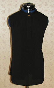 Calvin Klein новая черная праздничная блузка, M