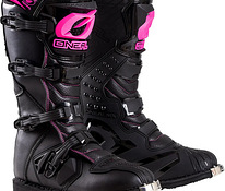 Мотоциклетные ботинки o'Neal, черный/розовый, размер 6; новый