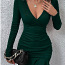 Зеленоватое платье; XS; новое (фото #1)