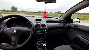Peugeot 206cc kabriolett (7 foto / 8)