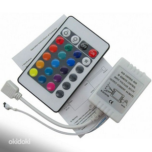 Led kontroller 3528 ja 5050 ribadele (puldiga) (3 foto / 3)