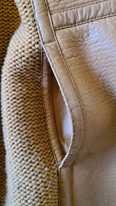 PATRIZIA PEPE nahkjope S/M s.42 (5 foto / 8)