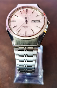 Seiko Rare vintage Seiko JDM QR Quartz 3003 day date (2 foto / 9)