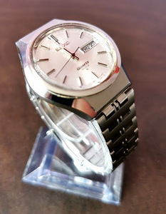 Seiko Rare vintage Seiko JDM QR Quartz 3003 day date (3 foto / 9)