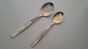 Tallinna Juveelitehase serveerimislusikad 21cm ja 17,5cm (1 foto / 2)