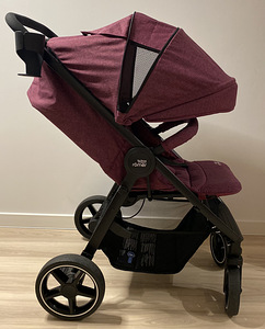Britax Romer spordikäru B-Agile M, Cherry vein (2 foto / 8)