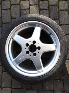 17 " MB AMG erilaiused veljed rehvidega 5x112 7,5" ja 8,5" (4 foto / 9)