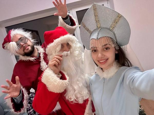 Jõuluvana, Snow Maiden ja kaks temperamentset päkapikku (foto #1)