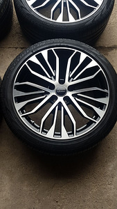 Диски + резина AUDI Original CONTINENTAL (1 фото из 5)