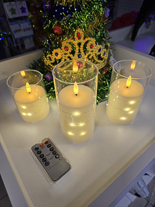 LED küünlad 3tk komplekt puldiga erinevate töörežiimidega (2 foto / 6)
