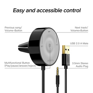 Bluetooth hands free/audio seade