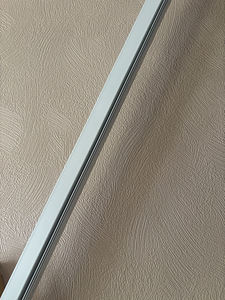Valge PVC-liistlagi (komplekt koos lisadetailidega) (2 foto / 3)