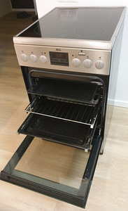 Induktsioon elektripliit eraldiseisev pöördõhu ahjuga 50 cm. (2 foto / 2)