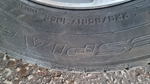 Литые диски Multivan T5 5×120 R20 с всесезонными шинами (2 фото из 8)