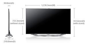 Ekslusiiv teler Samsung 55 tolli absoluutne tippmudel (6 foto / 6)