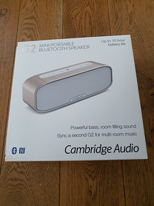 Cambridge Audio G2 Mini Portable Bluetooth Speaker /uus. (4 foto / 4)
