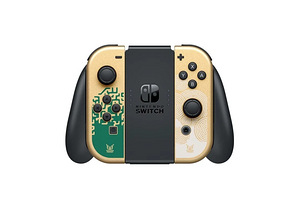 Nintendo Switch OLED Zelda Edition + оригинальный чехол (4 фото из 7)