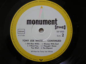 Tony Joe White "...Conrinued" (2 foto / 2)