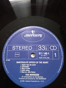 Van Morrison "Inarticulate Speech Of The Heart" (2 foto / 3)