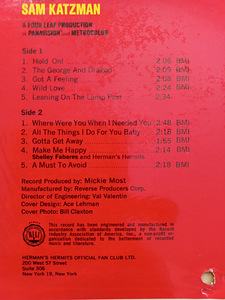Herman's Hermits "Hold on" USA (5 foto / 5)