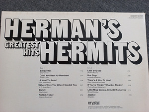Herman's Hermits "Greatest Hits" (4 foto / 5)