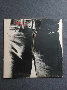 The Rolling Stones "Sticky Fingers" Zipper Cover USA